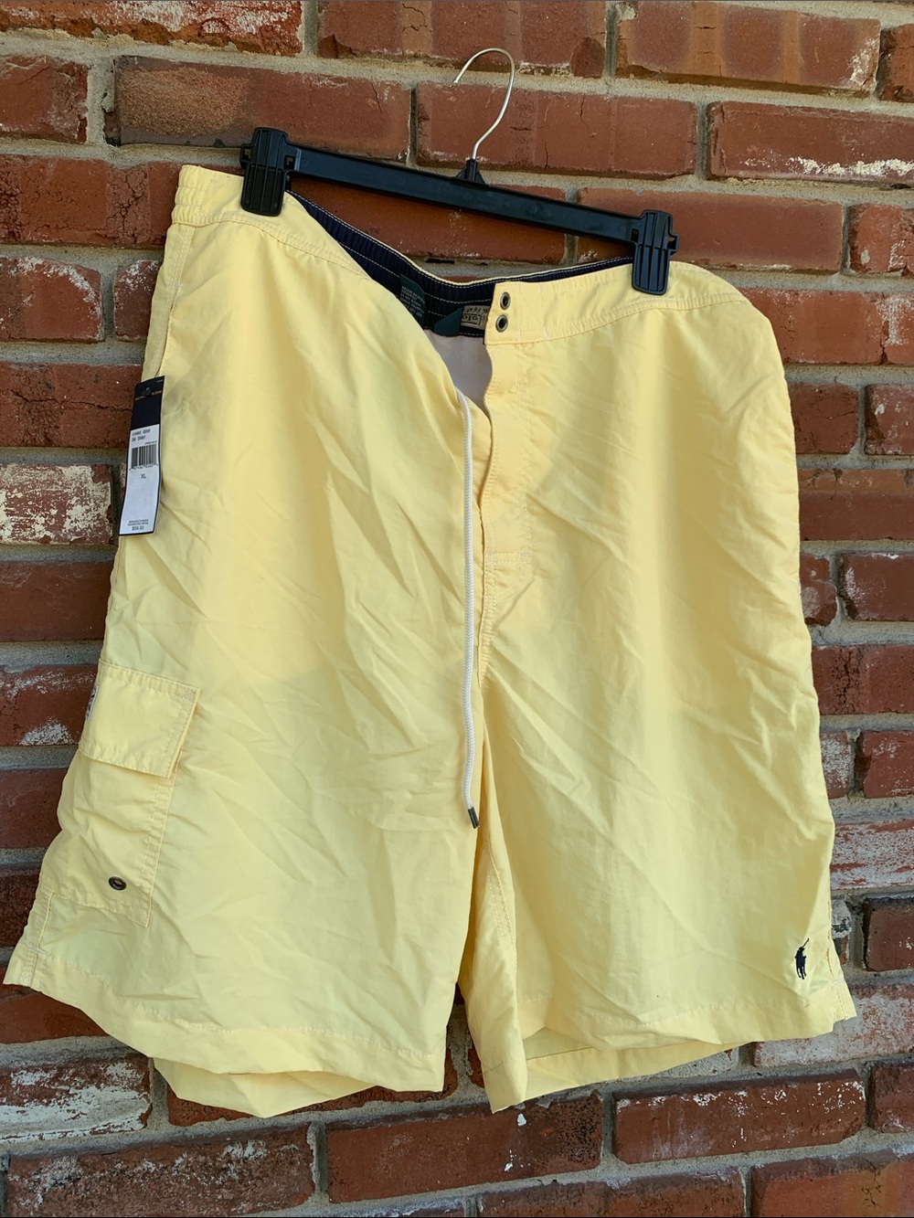 Polo by Ralph Lauren Men’s Yellow Swim Trunks
